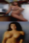 Hairy woman kitchen