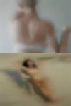 Couples looking threesome kiss
